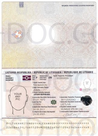 Passport Lithuania