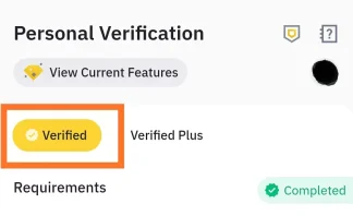 New verified account Binance